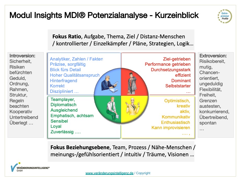 Abbildung zu: Modul Insights MDI® Potenzialanalyse – Kurzeinblick